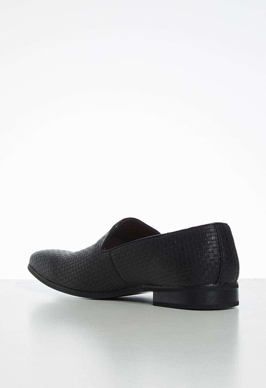 Anton Fabi - Moroni mens slip on - black