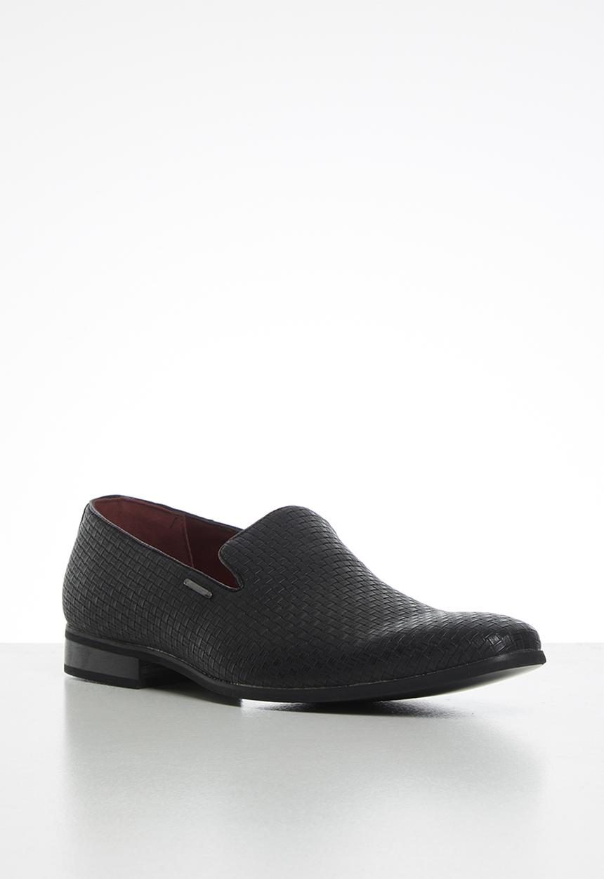 Anton Fabi - Moroni mens slip on - black