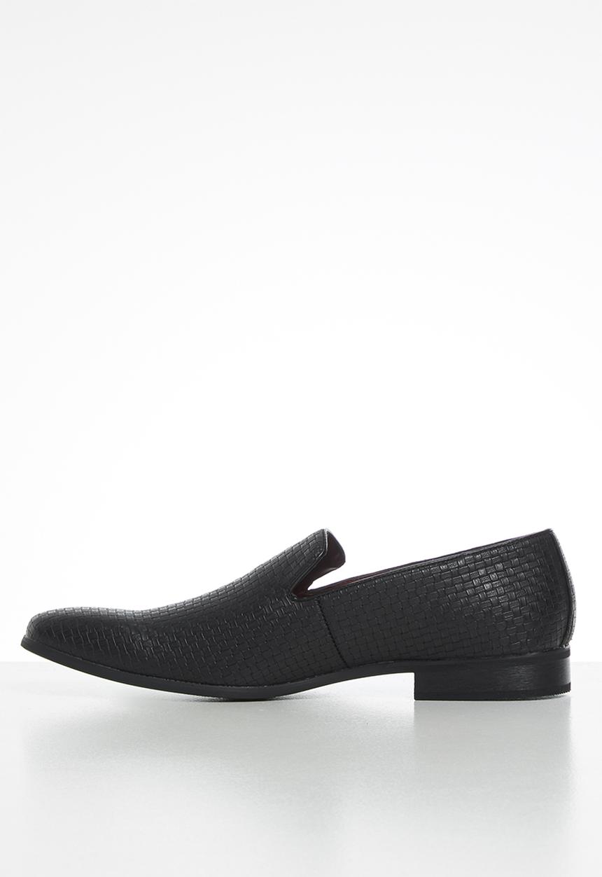 Anton Fabi - Moroni mens slip on - black