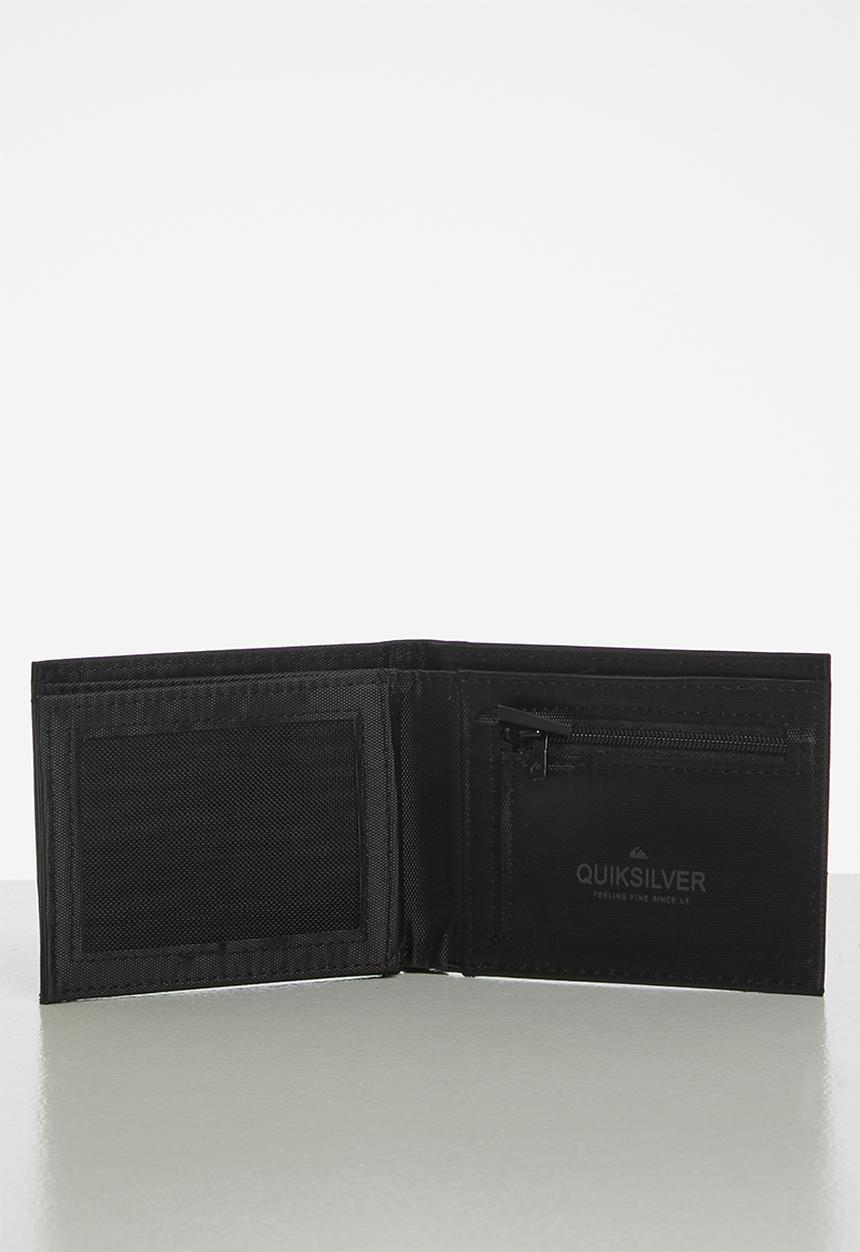 Quiksilver - New stitchy wallet - black