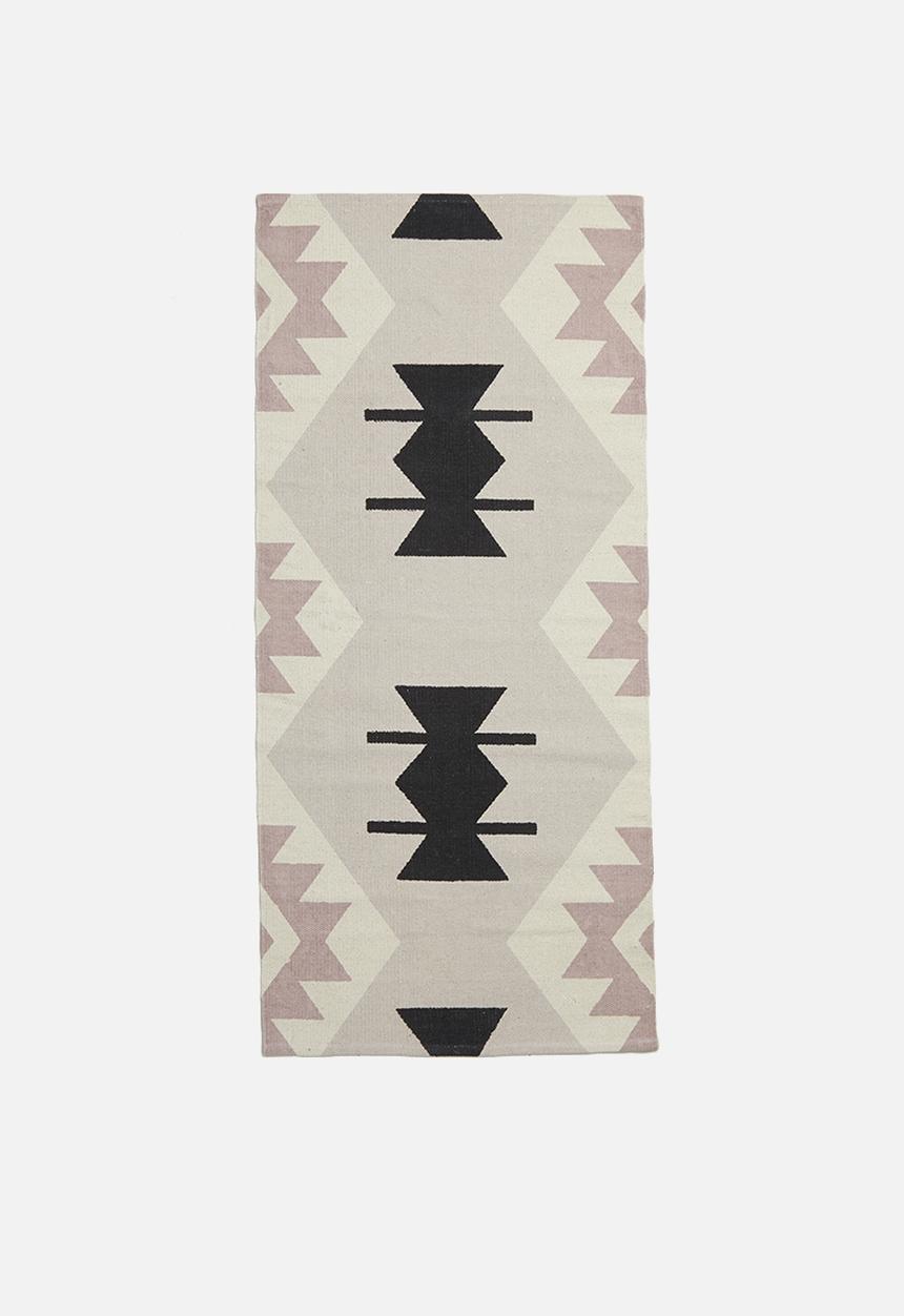 Sixth Floor - Mosaic runner - grey