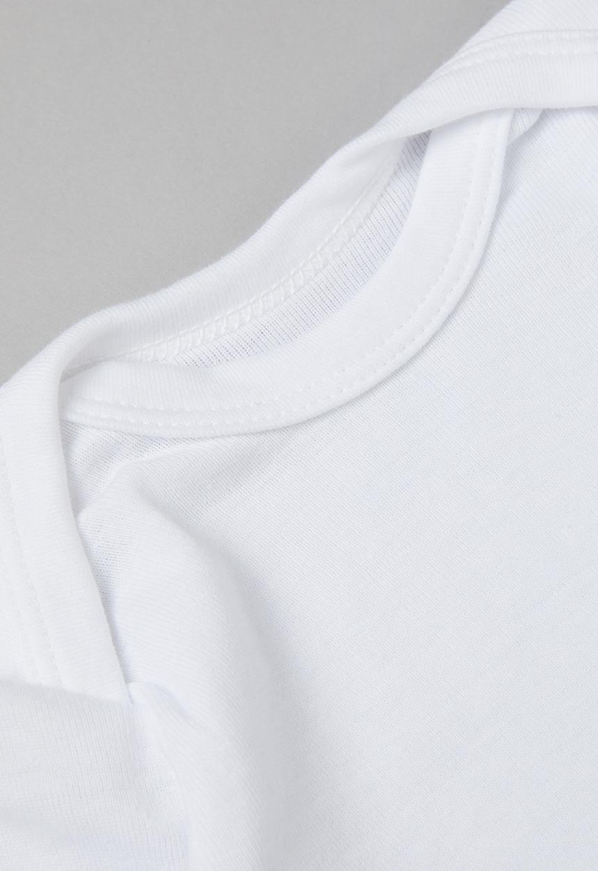 Pop Candy - 2 pack short sleeve top - white & blue