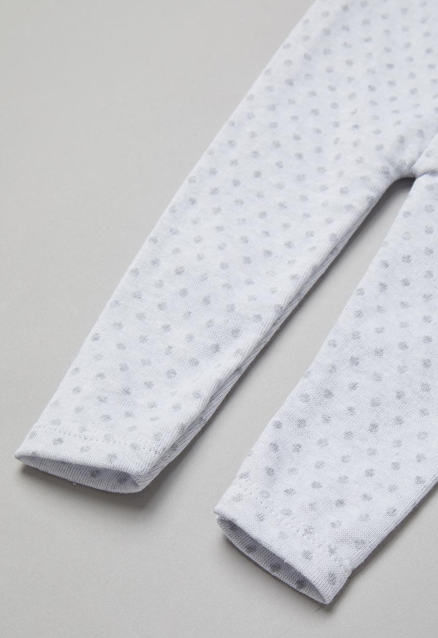 Pop Candy - Girls 2 pack leggings - white & grey 
