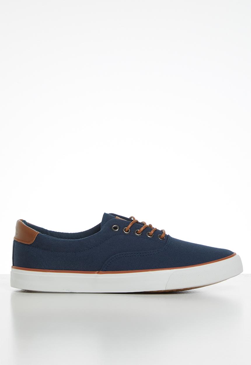 JEEP - Casual canvas sneaker - navy