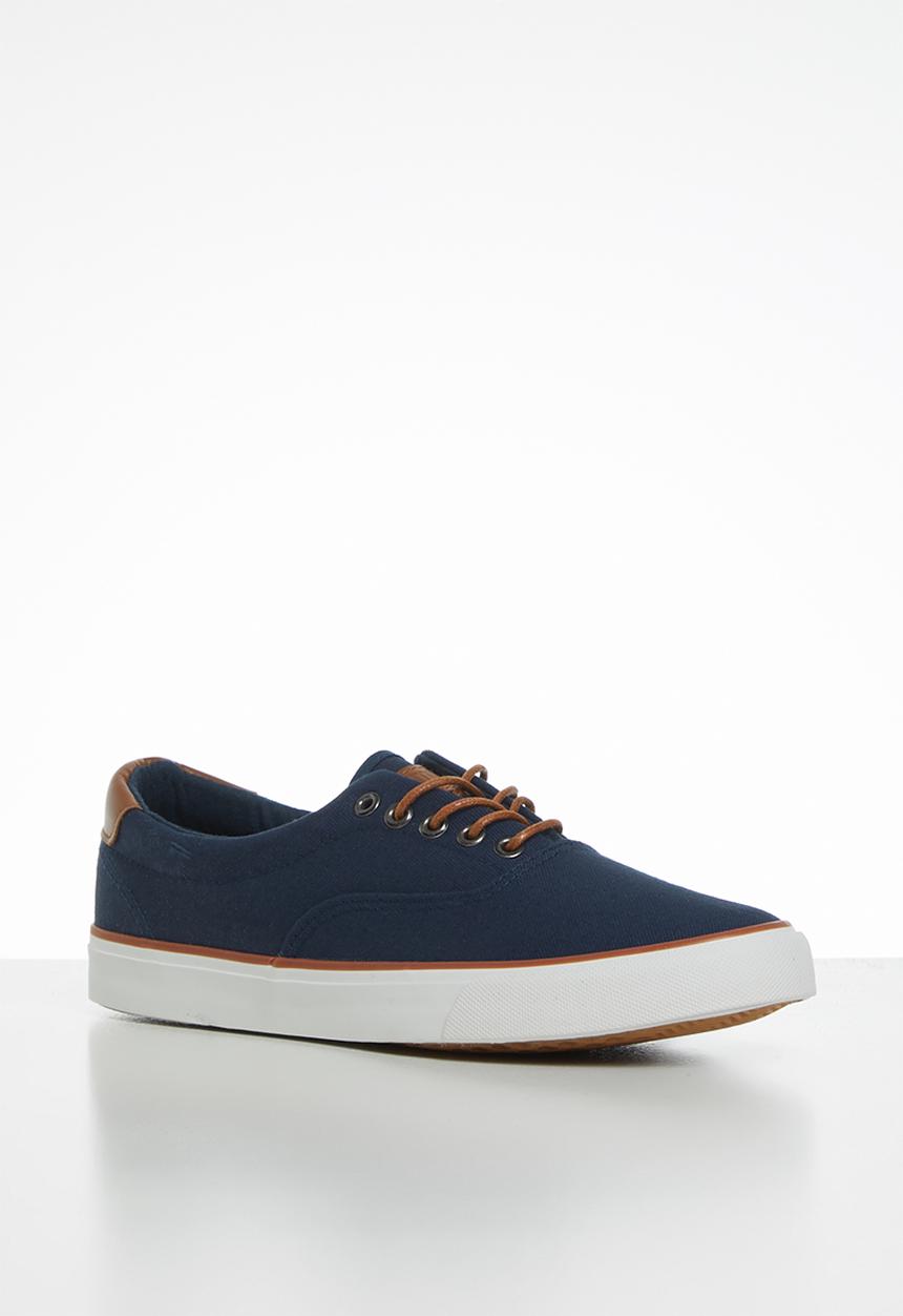 JEEP - Casual canvas sneaker - navy