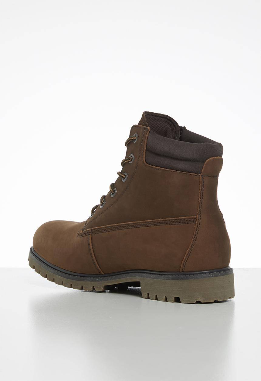 JEEP - Leather ruggered boot - brown