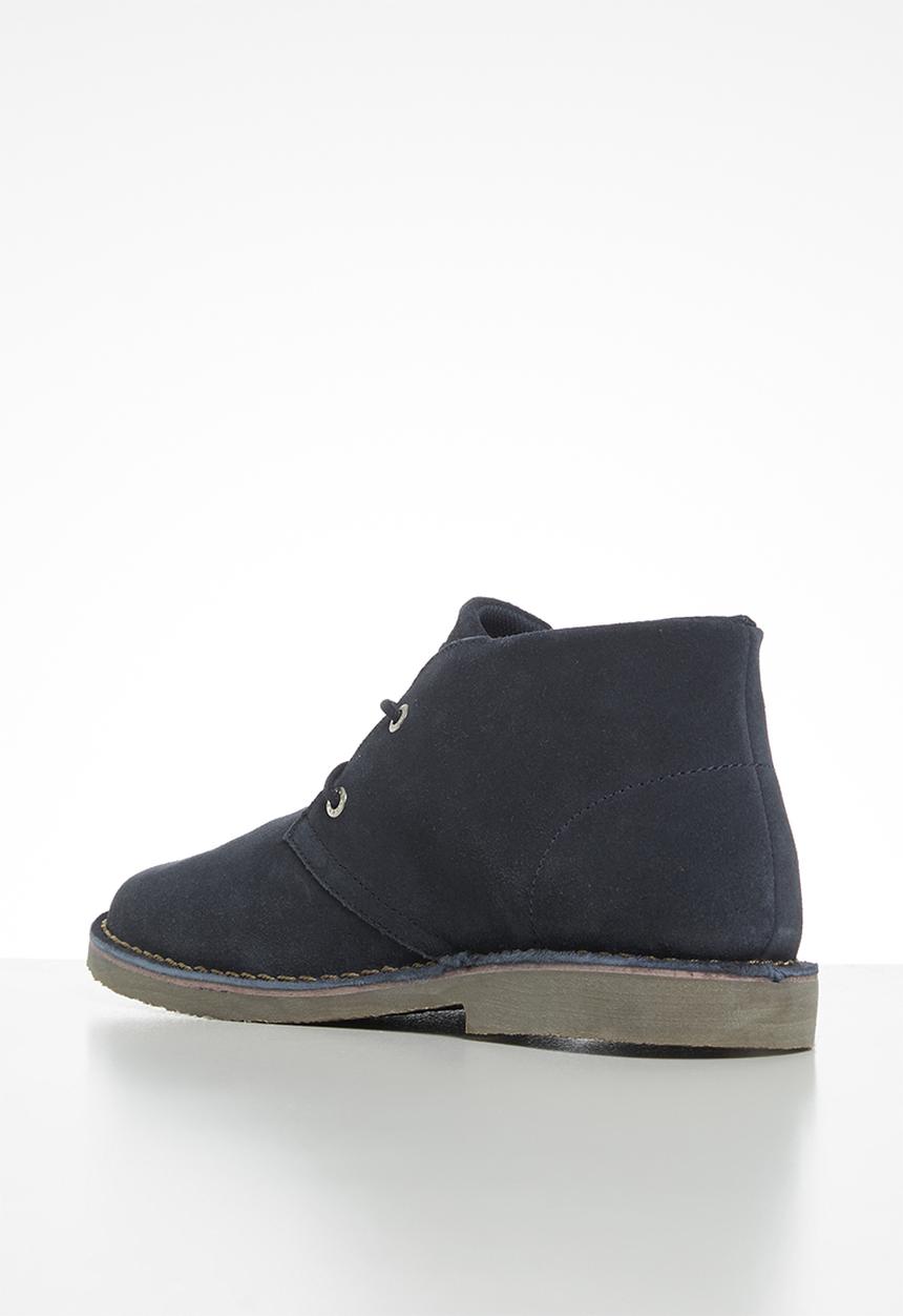 JEEP - Suede felt skoen boot - navy