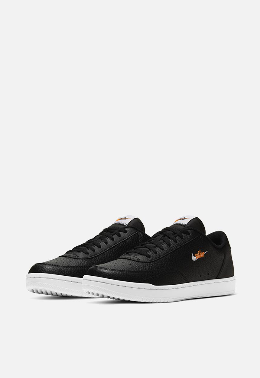 Nike - Court Vintage Premium - black/white-total orange