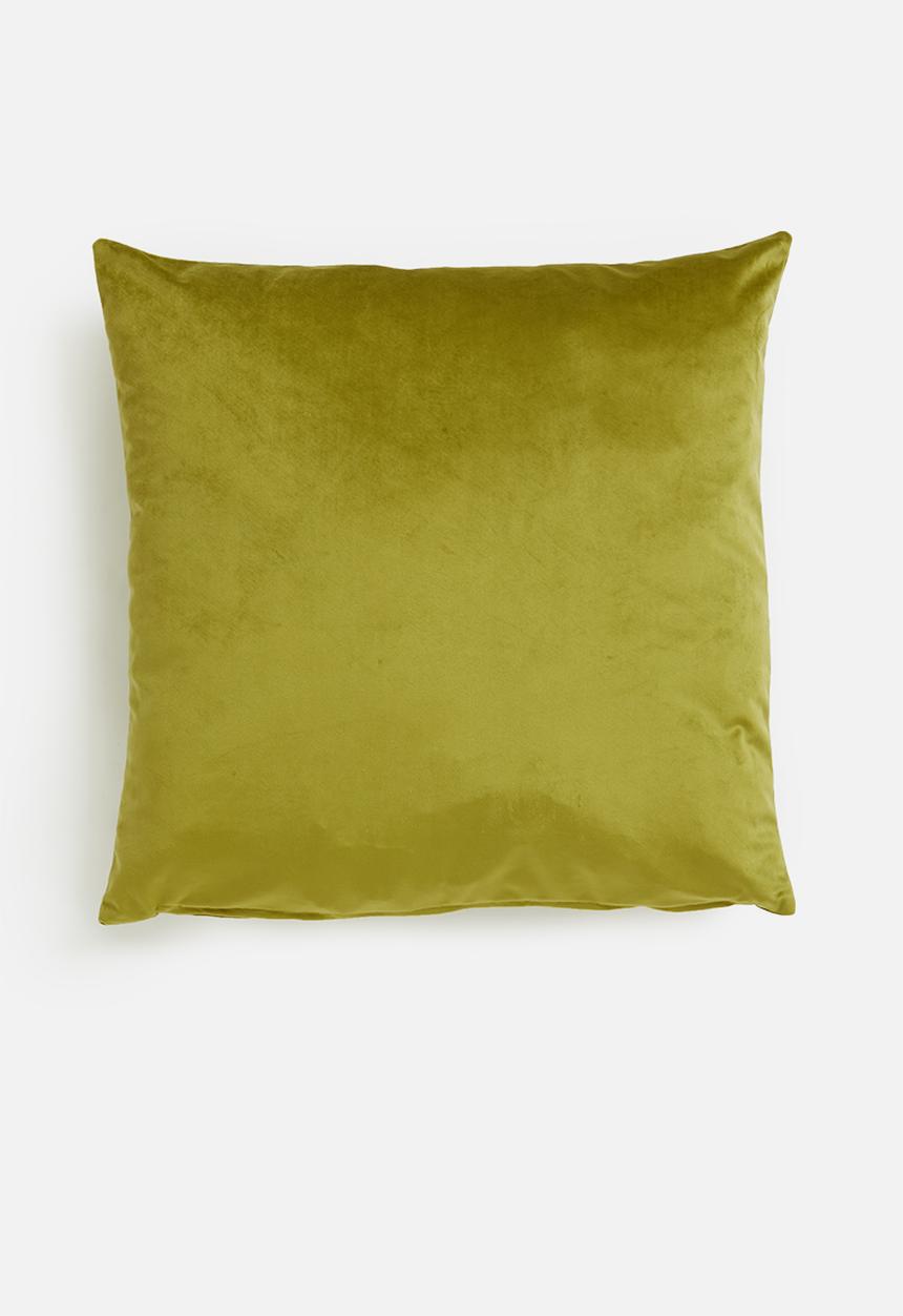 Hertex Haus - Outdoor velvet cushion cover - everglade