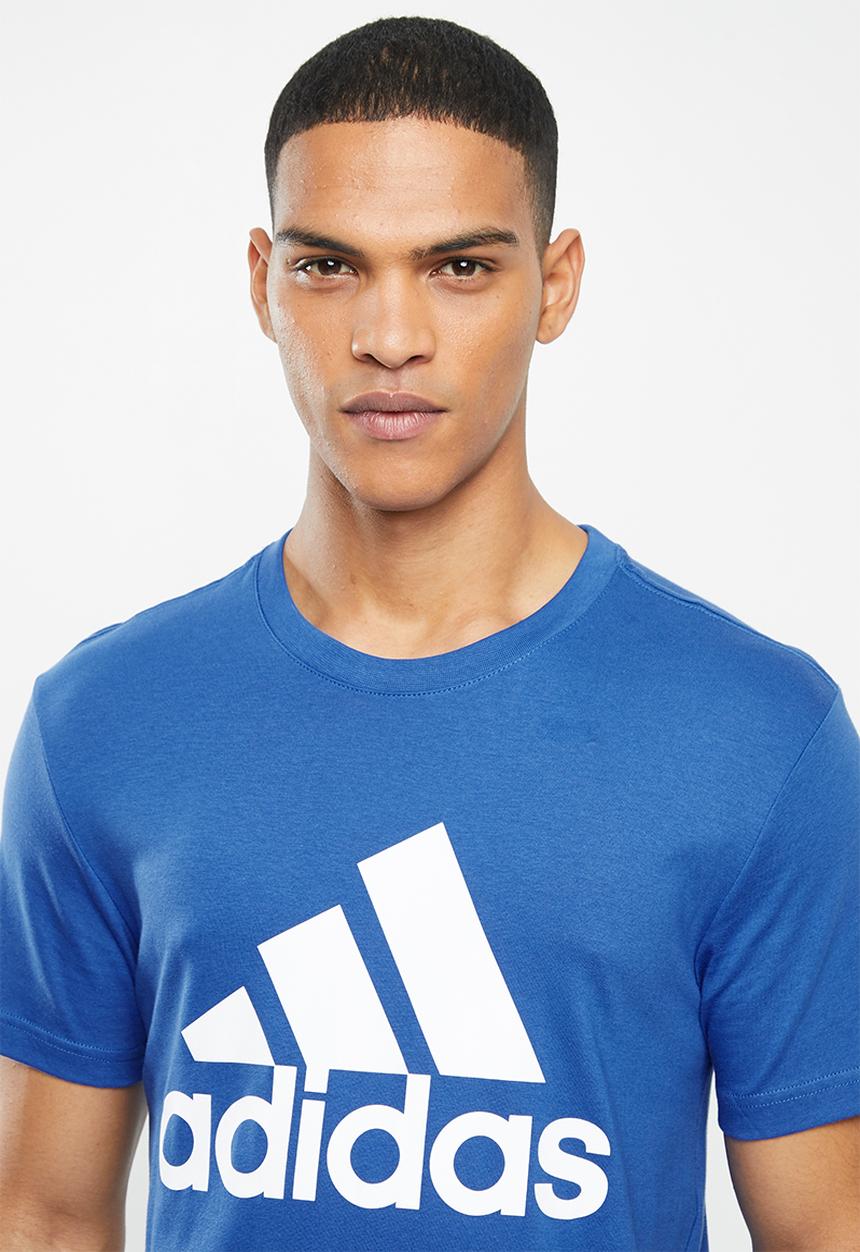 adidas Performance - Bos crew short sleeve tee - blue & white