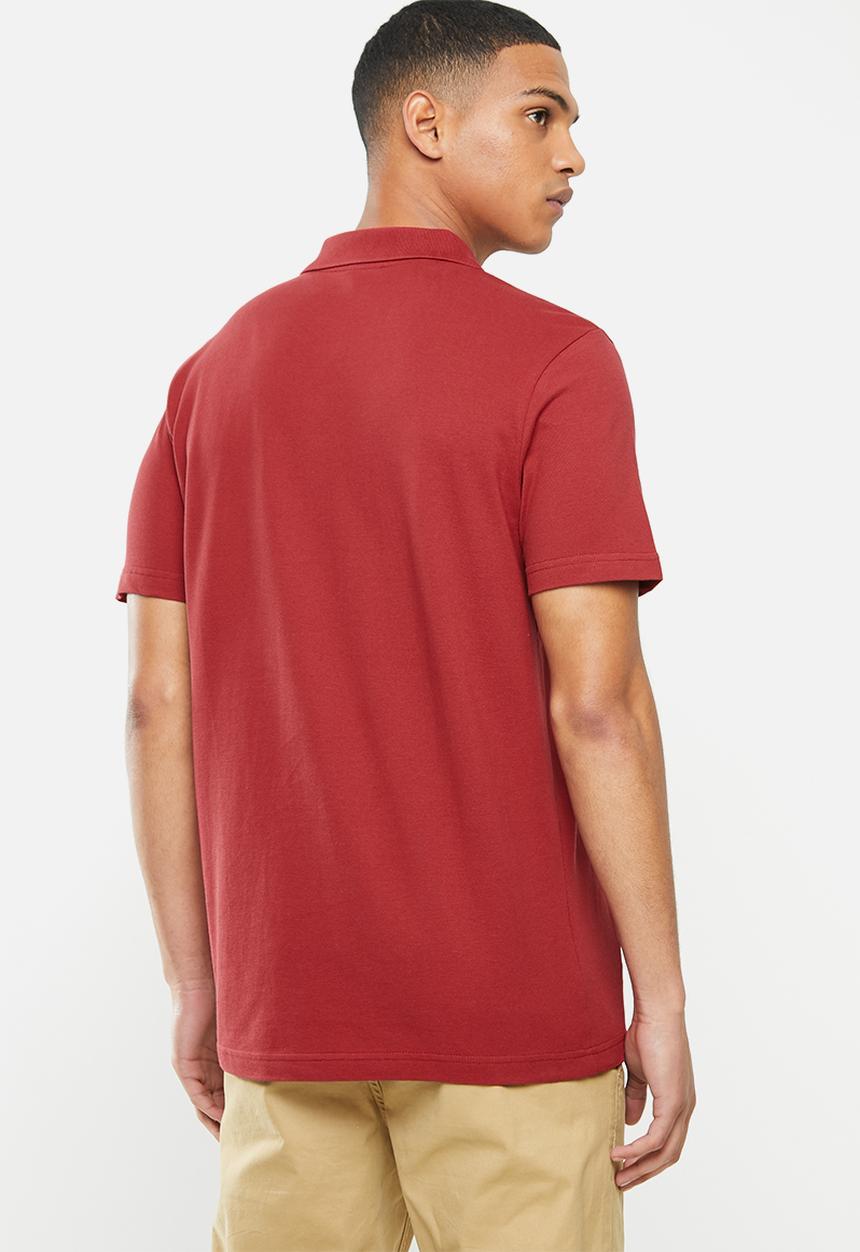 adidas Performance - Pique polo - red