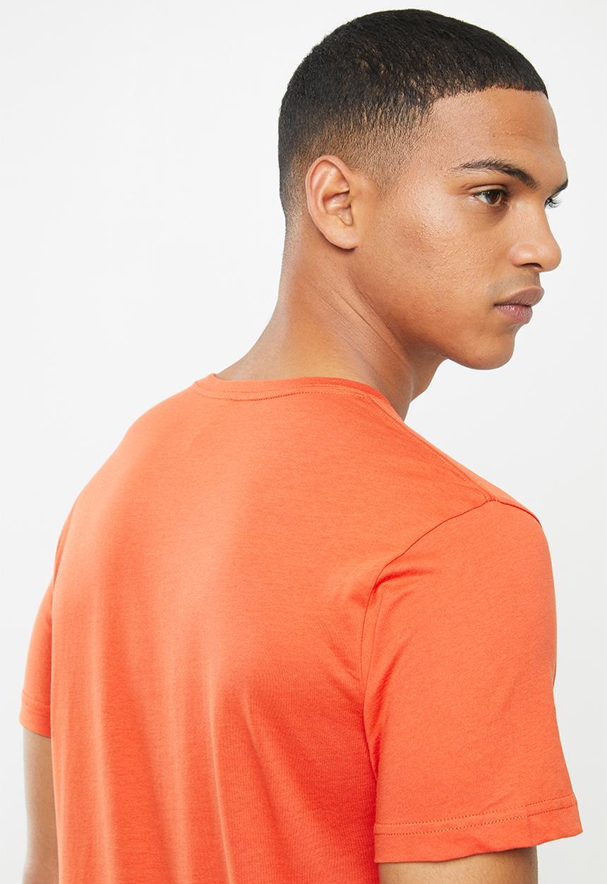 adidas Performance - V-neck tee - orange 