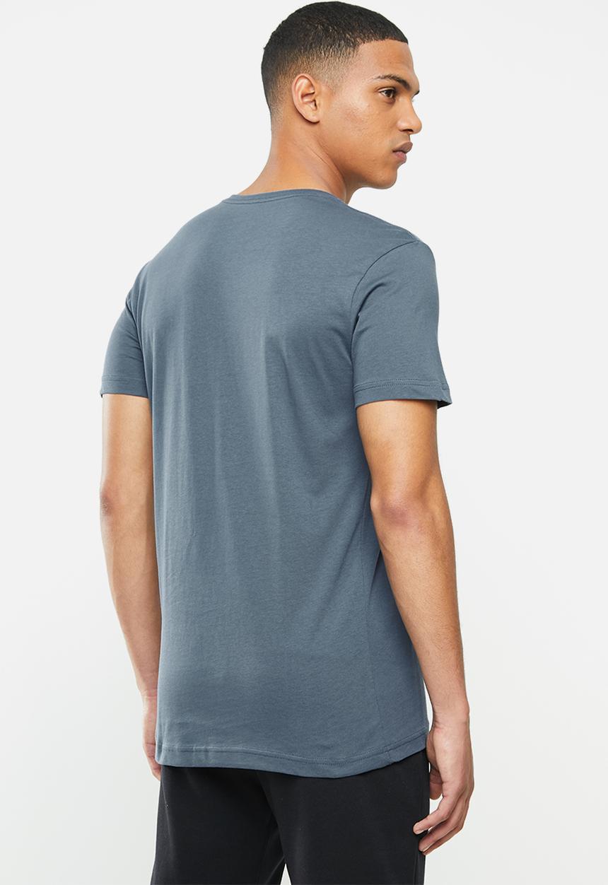 adidas Performance - V-neck tee - blue