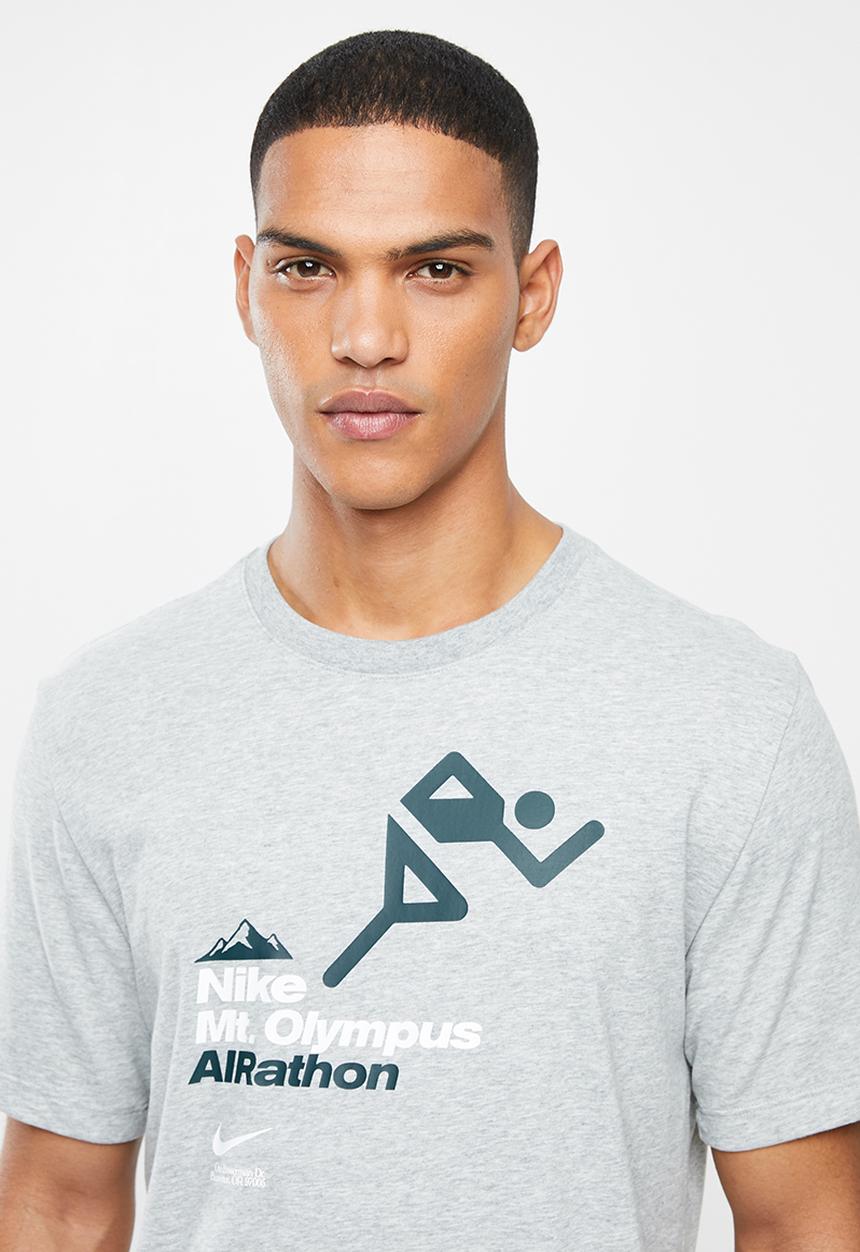 Nike - Dry airathon tee - grey