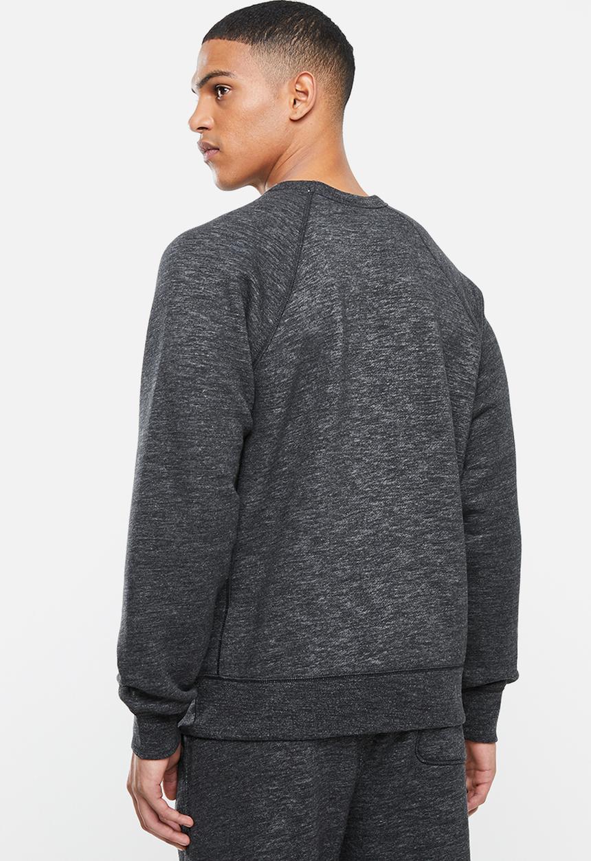 Nike - Nsw heritage crew sweatshirt - charcoal 