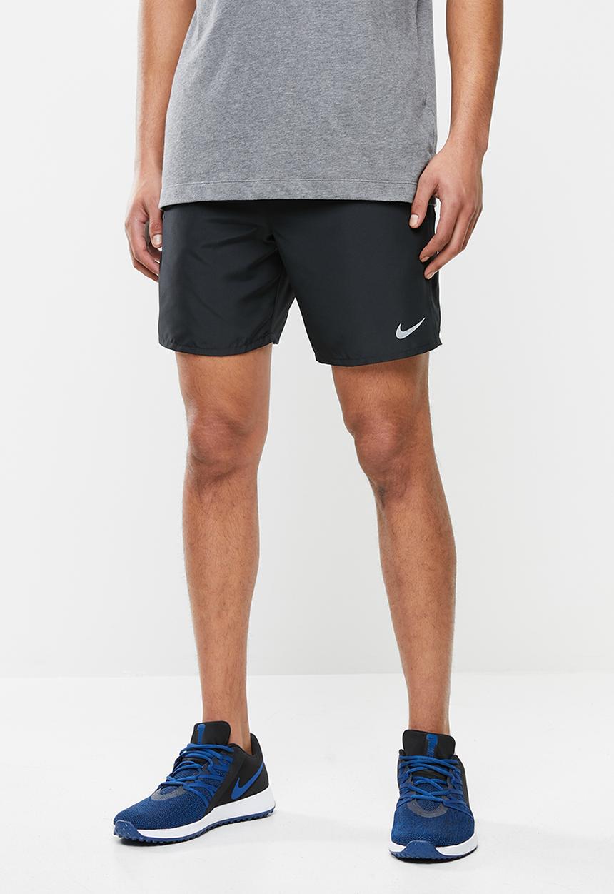 Nike - 7-inch bf run shorts - black