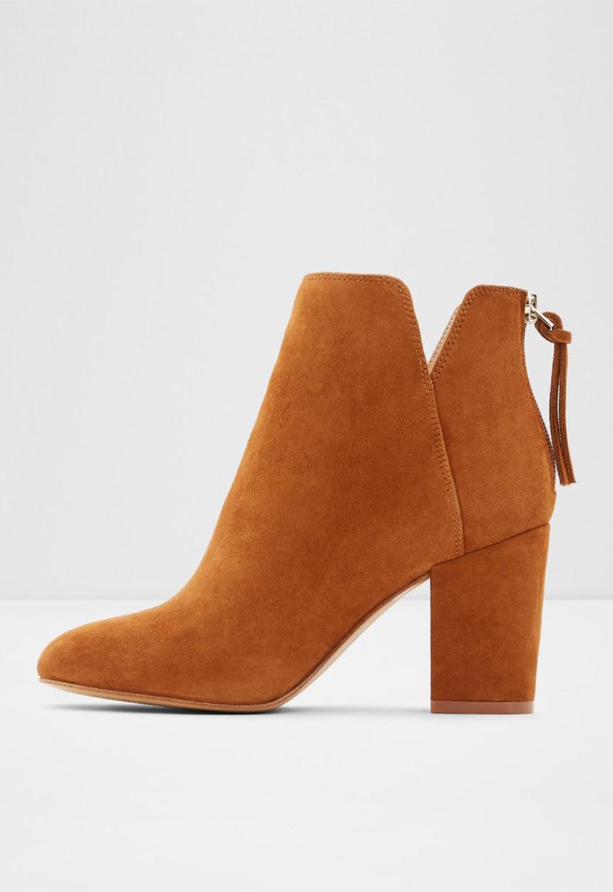 ALDO - Dominica suede boot - brown