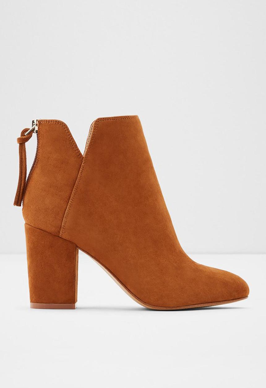 ALDO - Dominica suede boot - brown