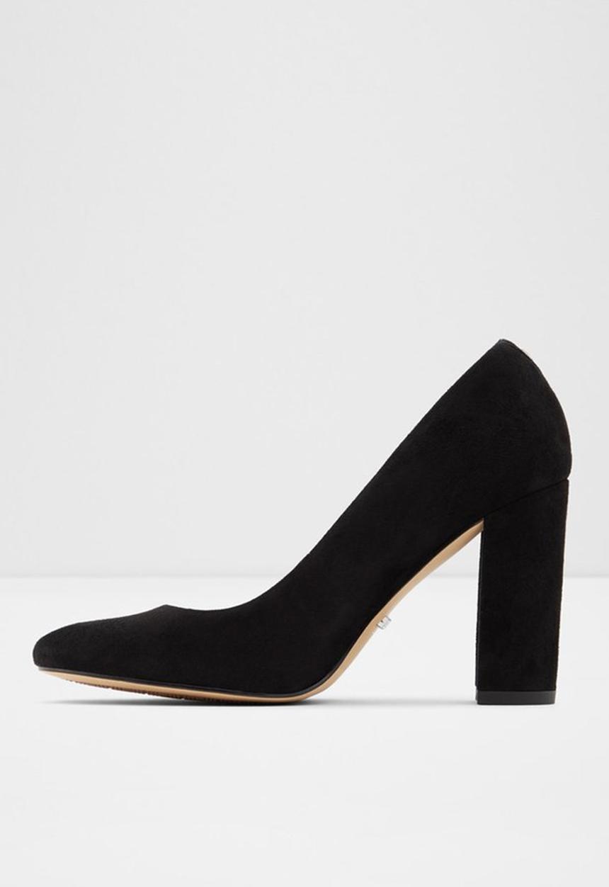 ALDO - Aurellin suede court - black