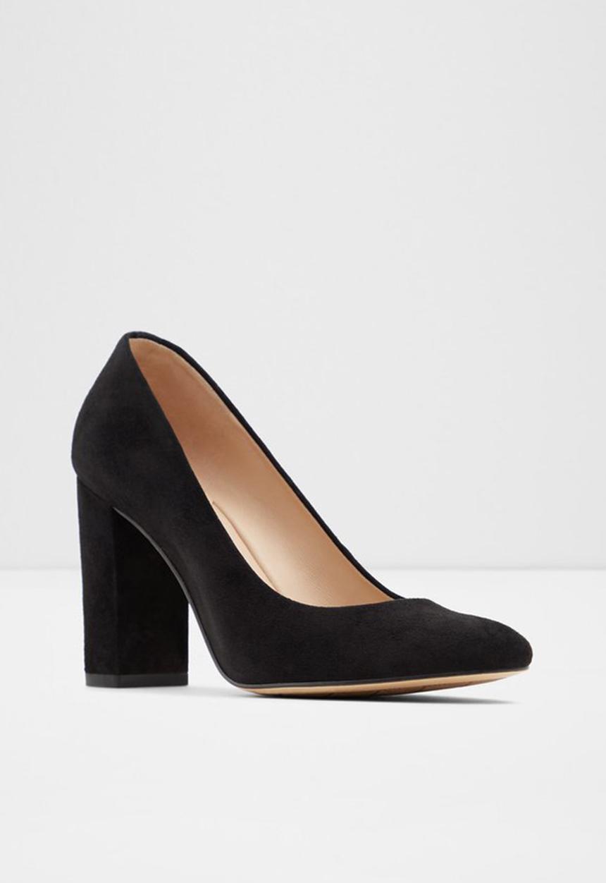 ALDO - Aurellin suede court - black