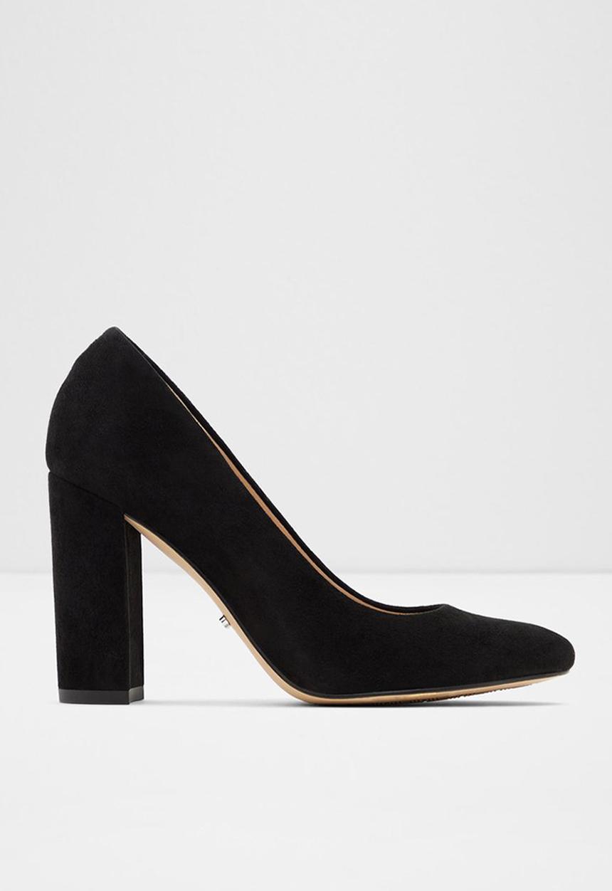 ALDO - Aurellin suede court - black
