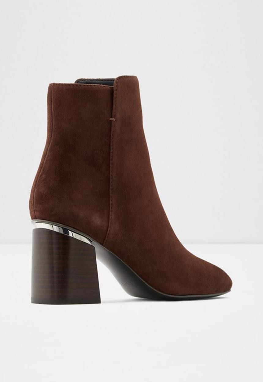 ALDO - Gwulia leather boot - dark brown