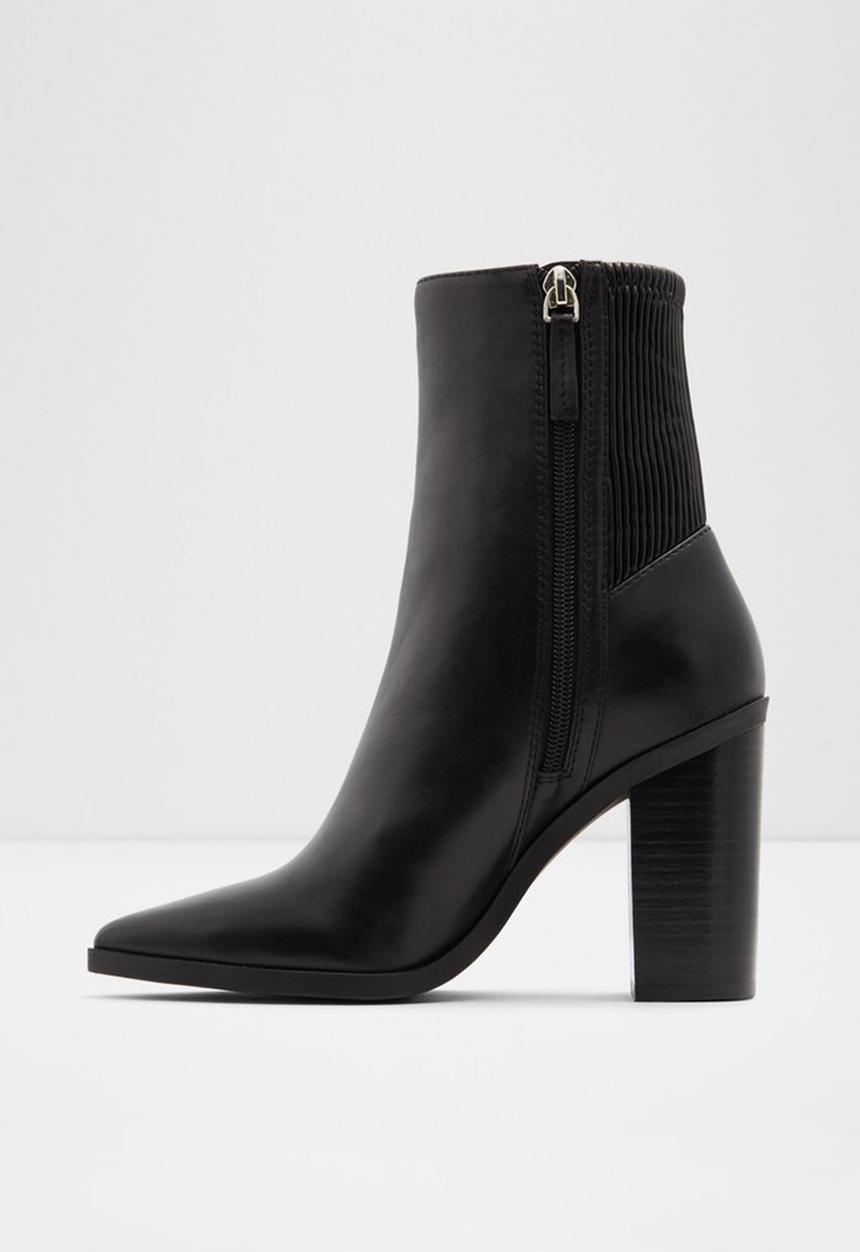 ALDO - Nelacia leather boot - black