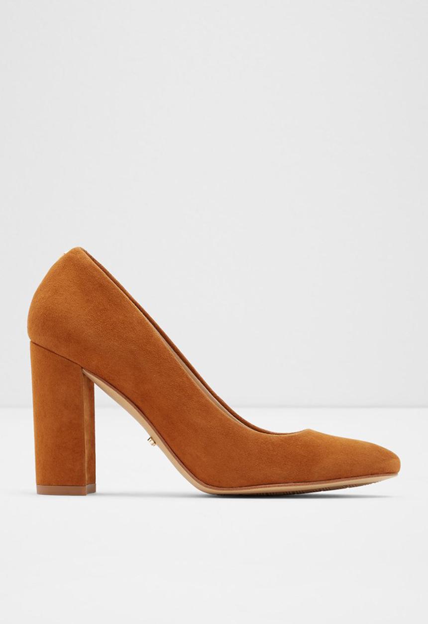 ALDO - Aurellin suede court - brown