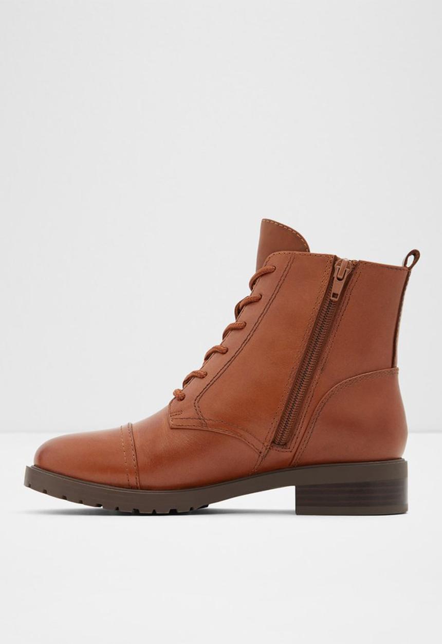 ALDO - Grenani leather boot - brown 