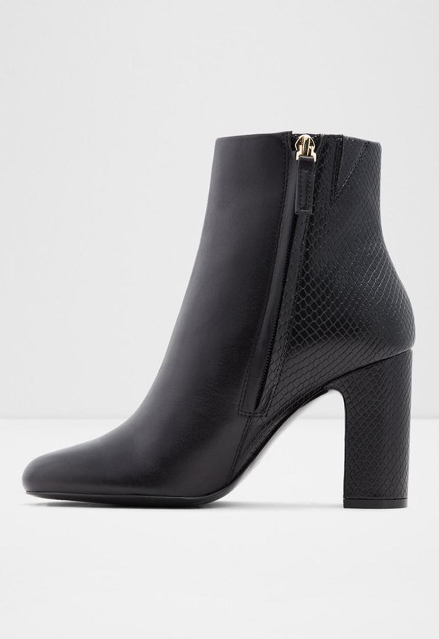 ALDO - Avlida leather boot - black