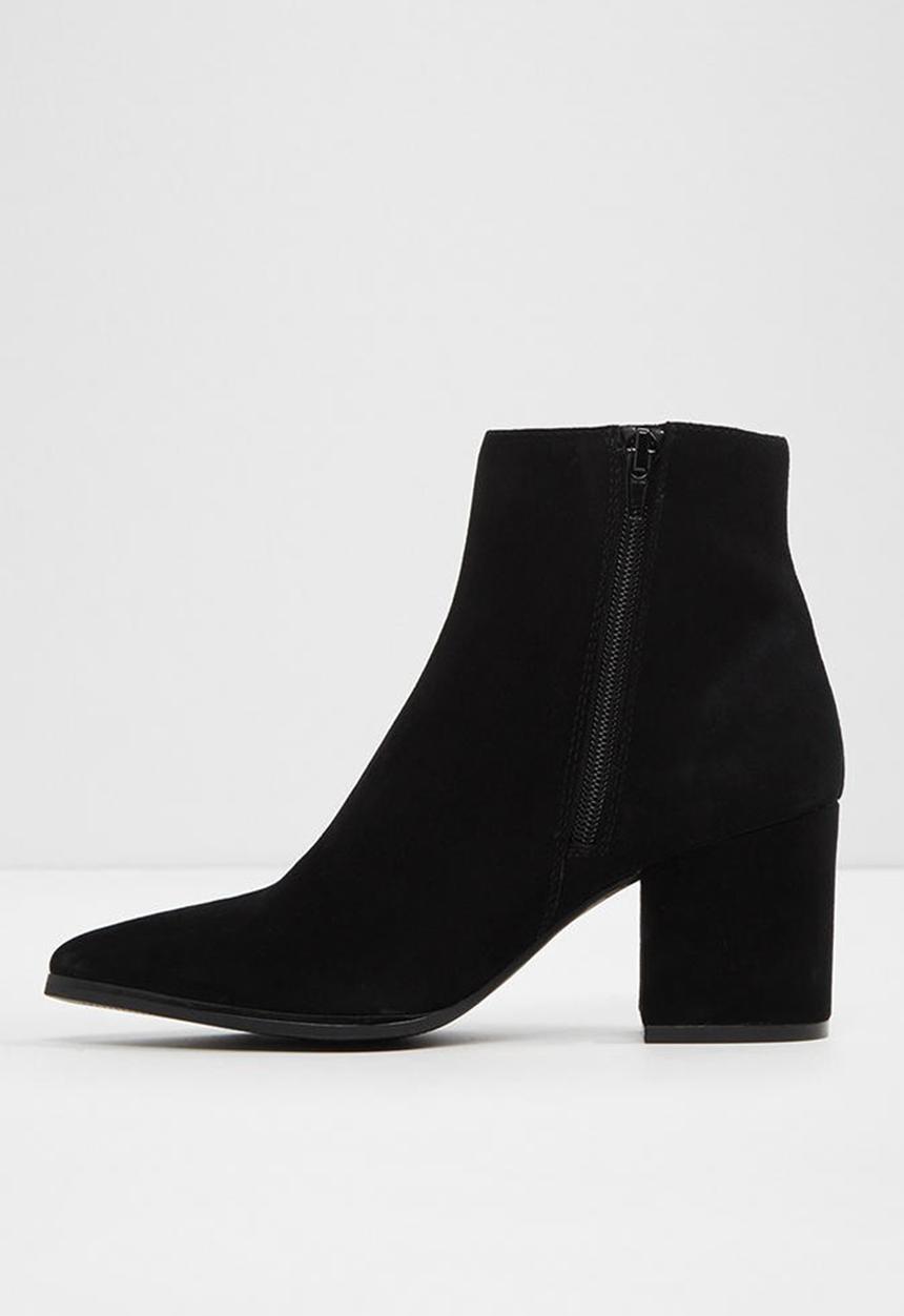 ALDO - Fralissi suede boot - black