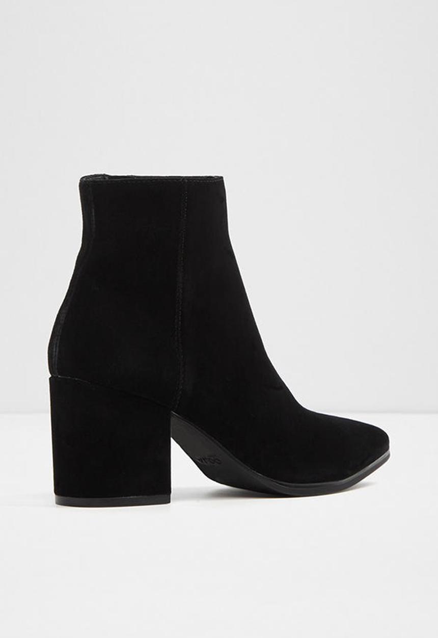 ALDO - Fralissi suede boot - black