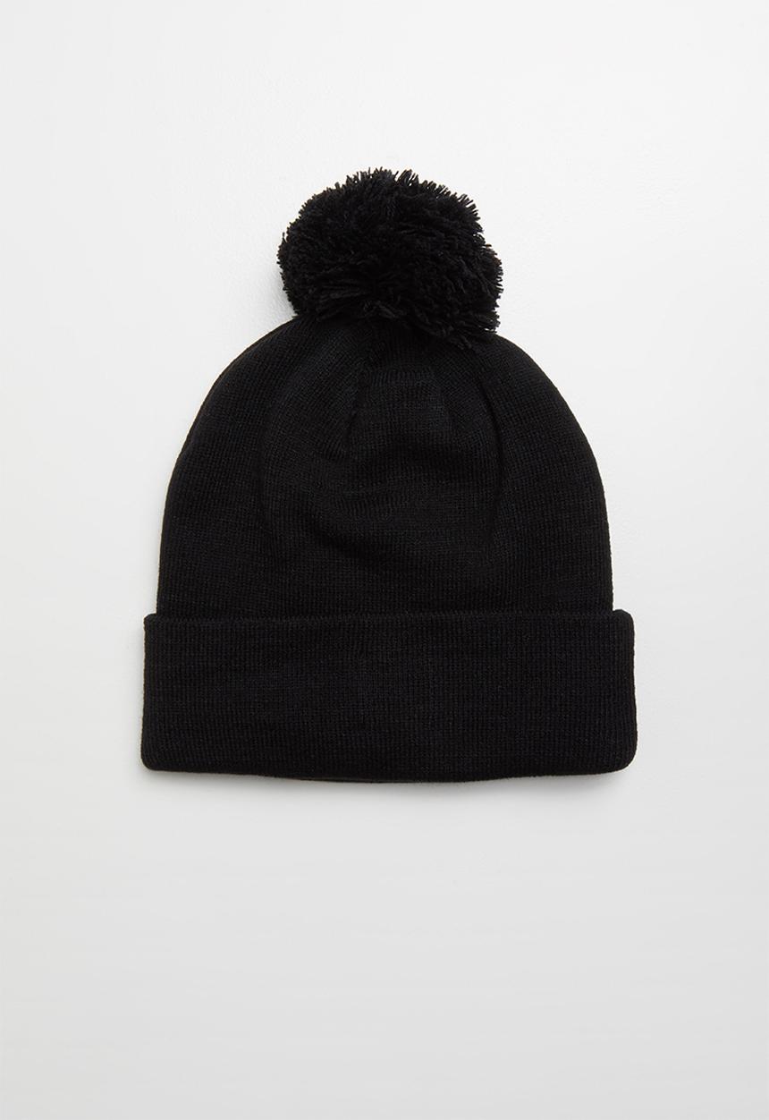 Superbalist - Nala pom pom beanie - black
