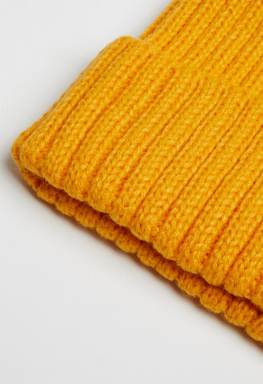 Superbalist - Andrew ribbed beanie - yellow