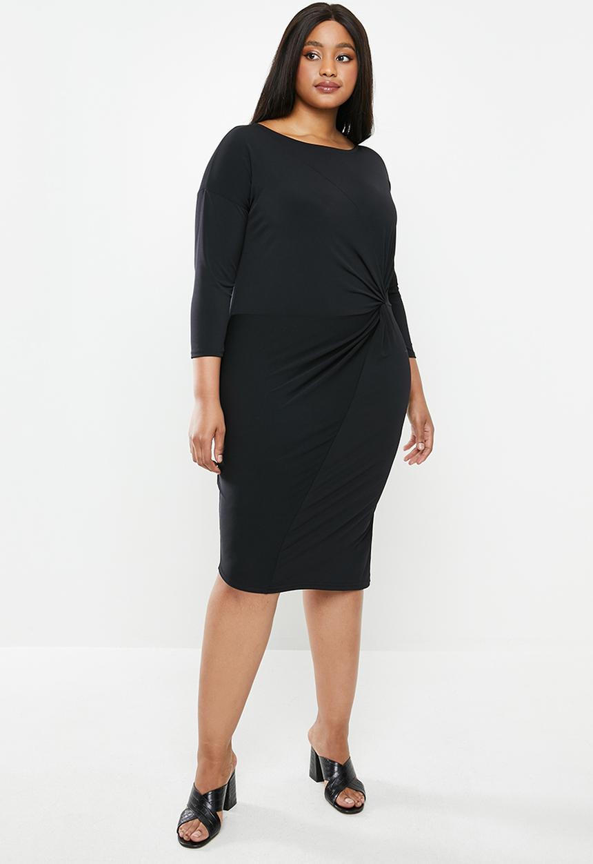 Carmakoma - Aida 3/4 dress - black