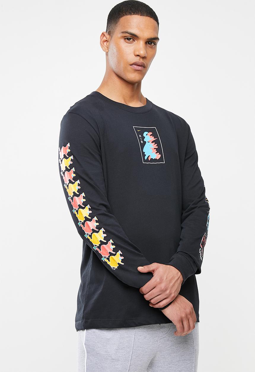 Nike - Dry air savag long sleeve tee - black