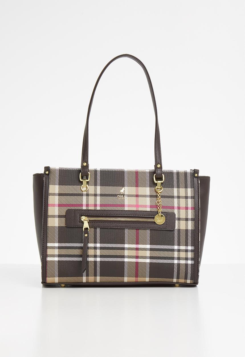 POLO - Barclay tote - brown & beige 