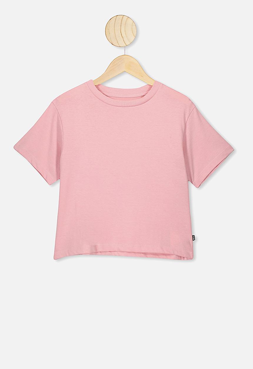Free by Cotton On - Girls essential tee - pink 