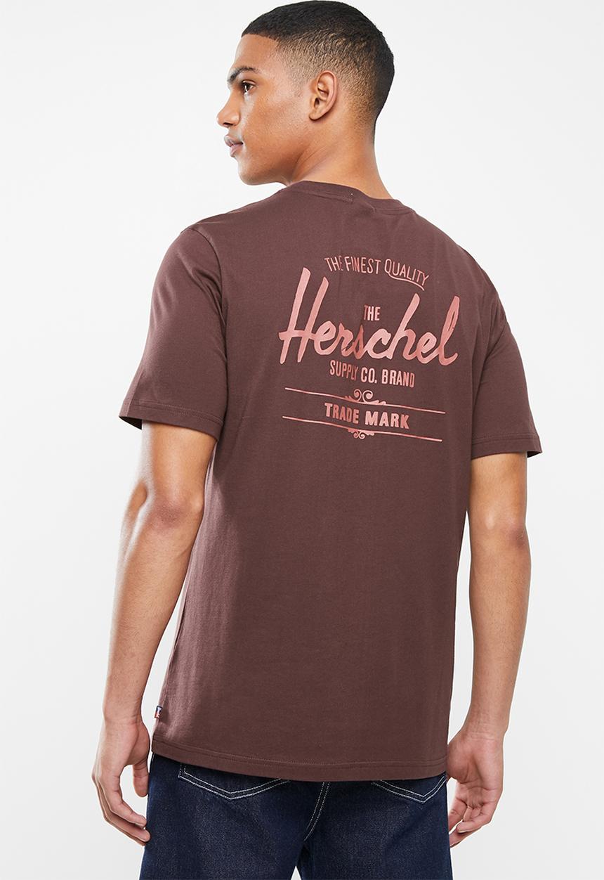 Herschel Supply Co. - Classic logo tee - maroon