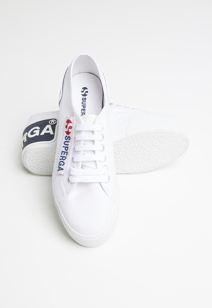 SUPERGA - Superga 2790 big logo sneakers - white