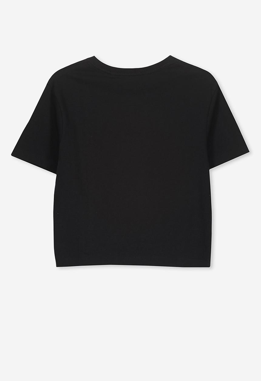Free by Cotton On - Girls essential tee - black