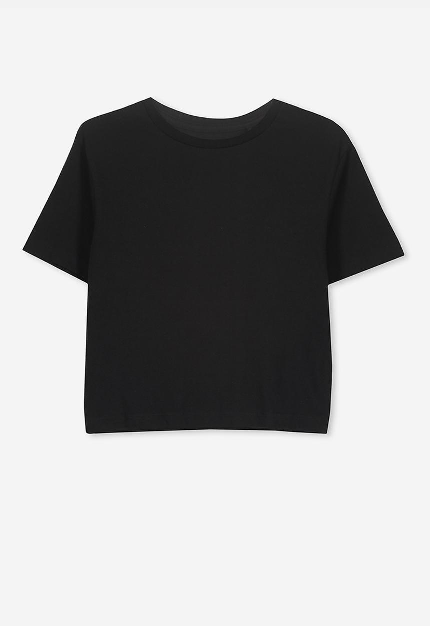 Free by Cotton On - Girls essential tee - black