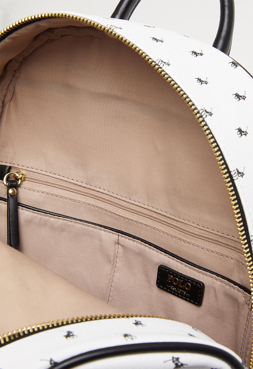 POLO - Kensington backpack - black & white
