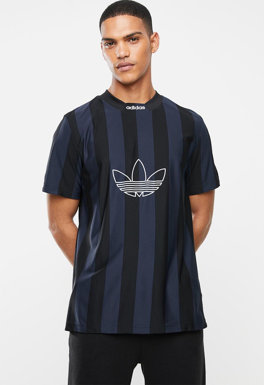 adidas Originals - ES ply jersey tee - black & navy