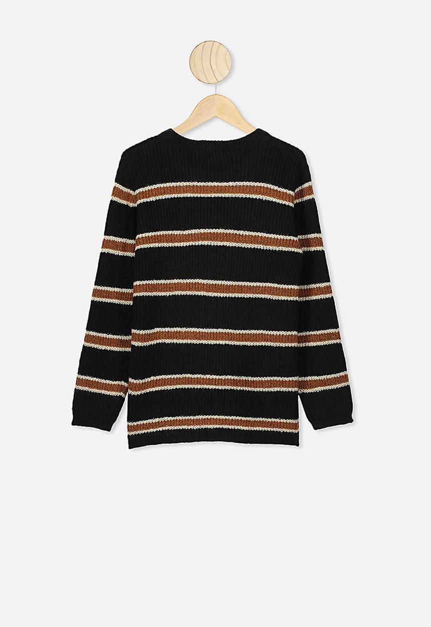 Free by Cotton On - Drake knit crew - multi 