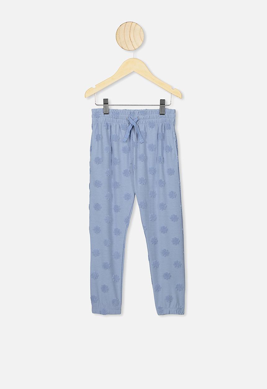 Cotton On - Keira cuff pant - blue 