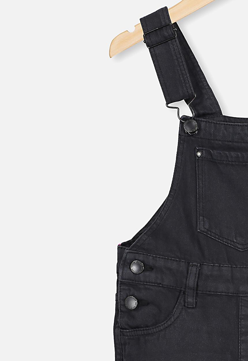 Cotton On - Dungaree - black