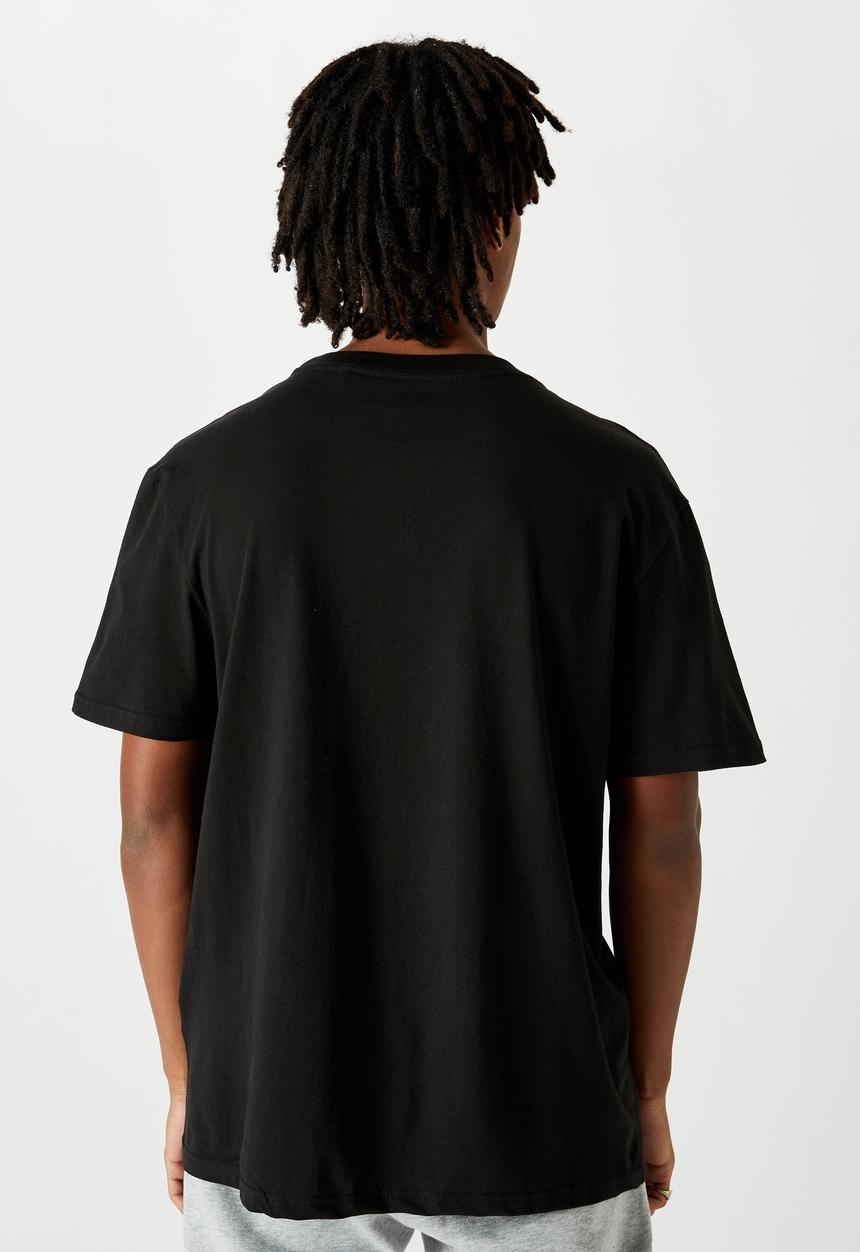 Factorie - Daytona beach regular graphic T-shirt - black