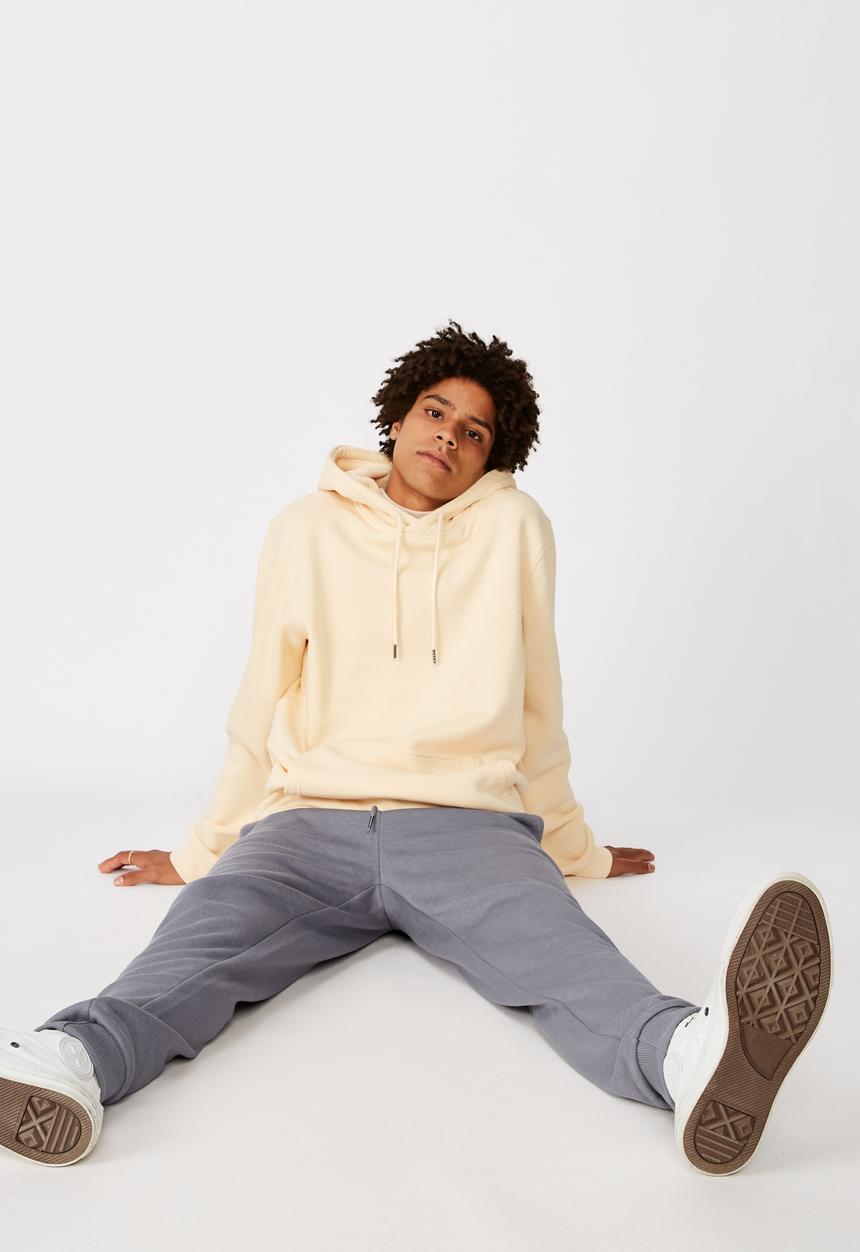 Factorie - Basic hoodie - yellow 