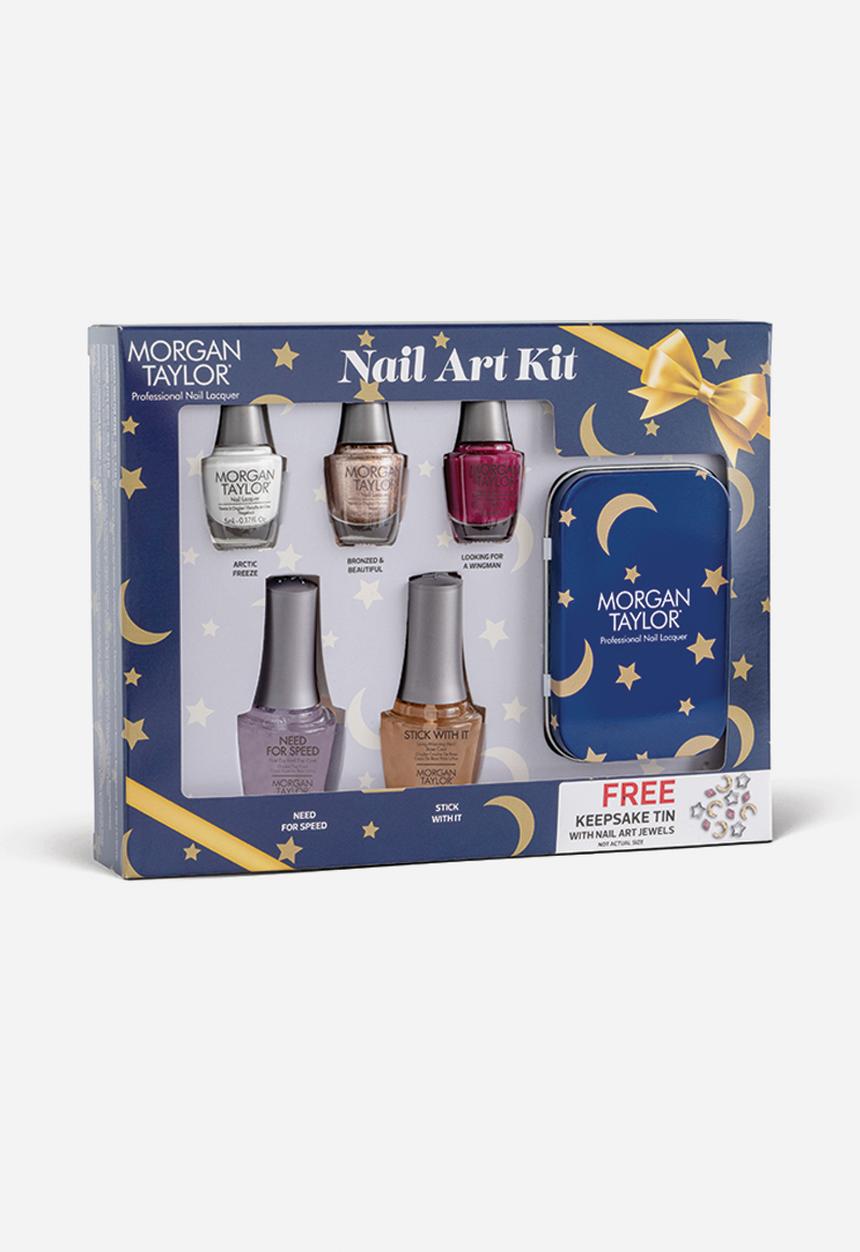 Morgan Taylor - Champagne & Moonbeams Nail Art Kit Ltd Edition